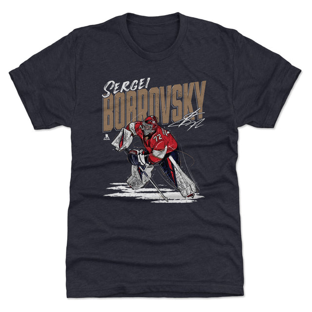 Sergei Bobrovsky Men's Premium T-Shirt | 500 LEVEL