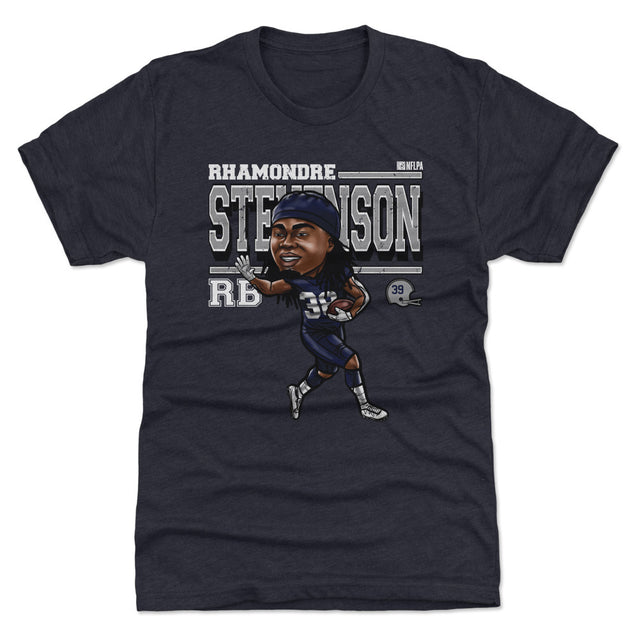 Rhamondre Stevenson Men's Premium T-Shirt | 500 LEVEL