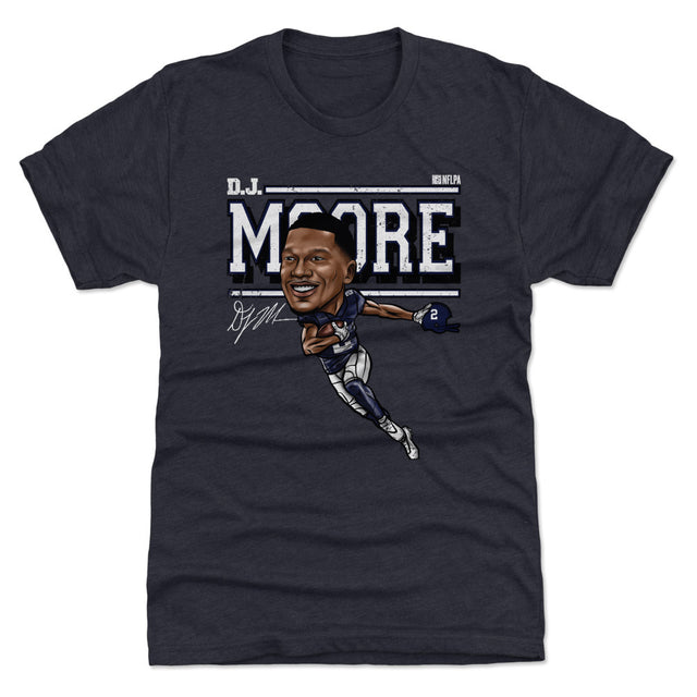 D.J. Moore Men's Premium T-Shirt | 500 LEVEL