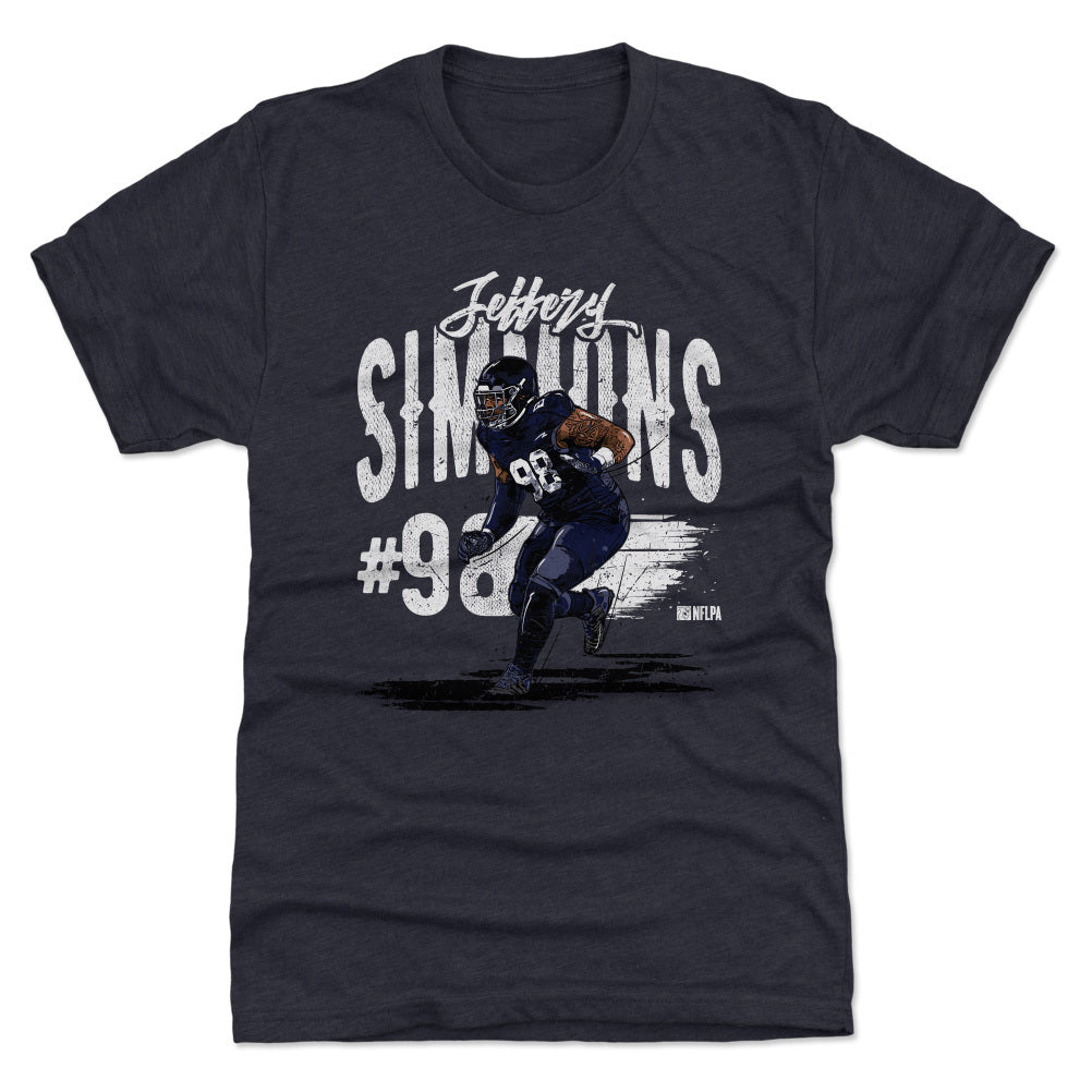 Jeffery Simmons Men's Premium T-Shirt | 500 LEVEL