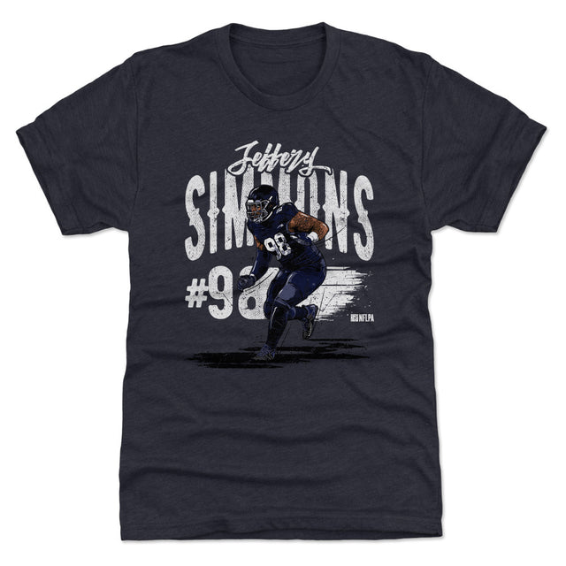 Jeffery Simmons Men's Premium T-Shirt | 500 LEVEL