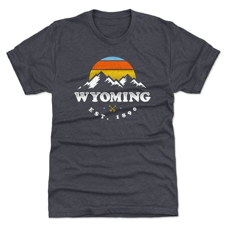 Wyoming Men's Premium T-Shirt | 500 LEVEL