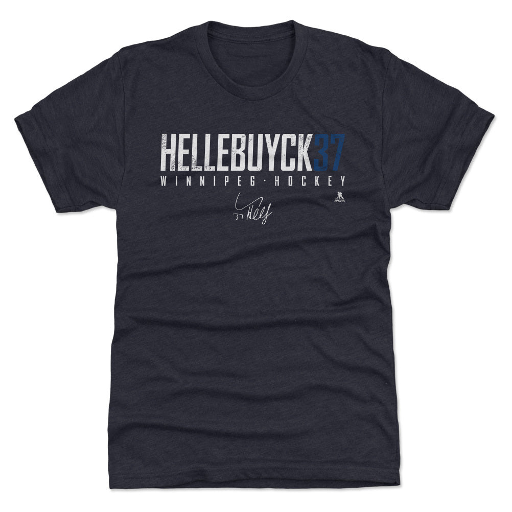 Connor Hellebuyck Men's Premium T-Shirt | 500 LEVEL