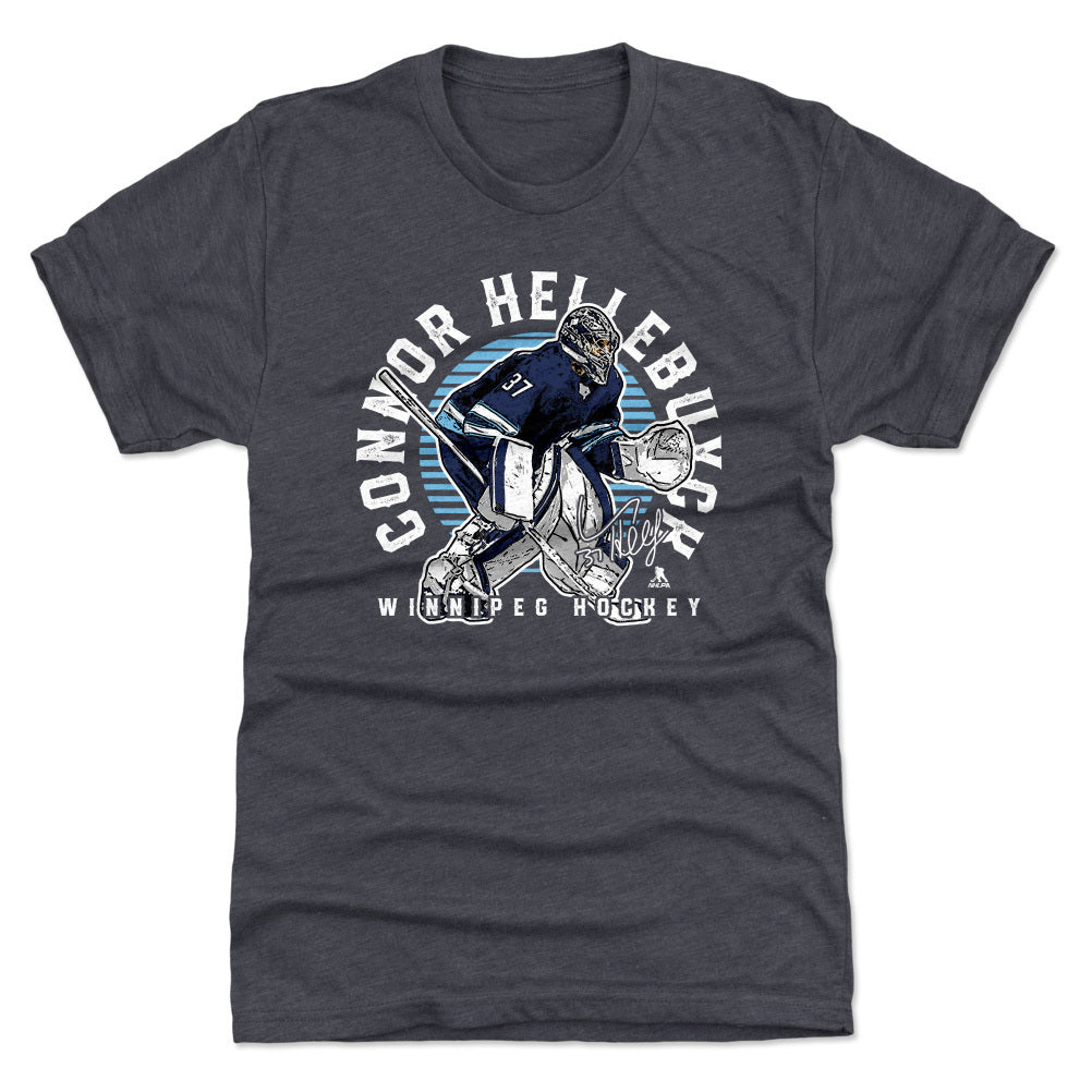 Connor Hellebuyck Men's Premium T-Shirt | 500 LEVEL