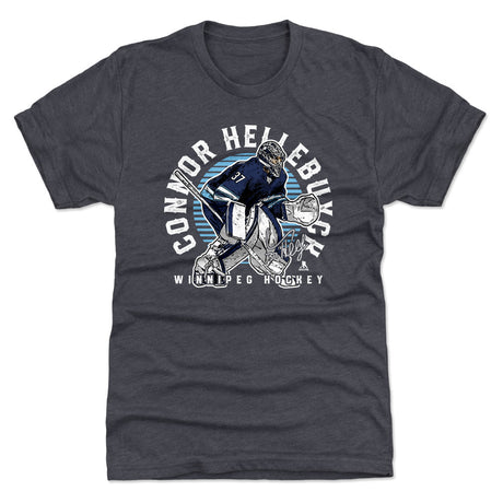 Connor Hellebuyck Men's Premium T-Shirt | 500 LEVEL