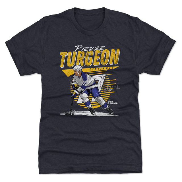 Pierre Turgeon Men's Premium T-Shirt | 500 LEVEL