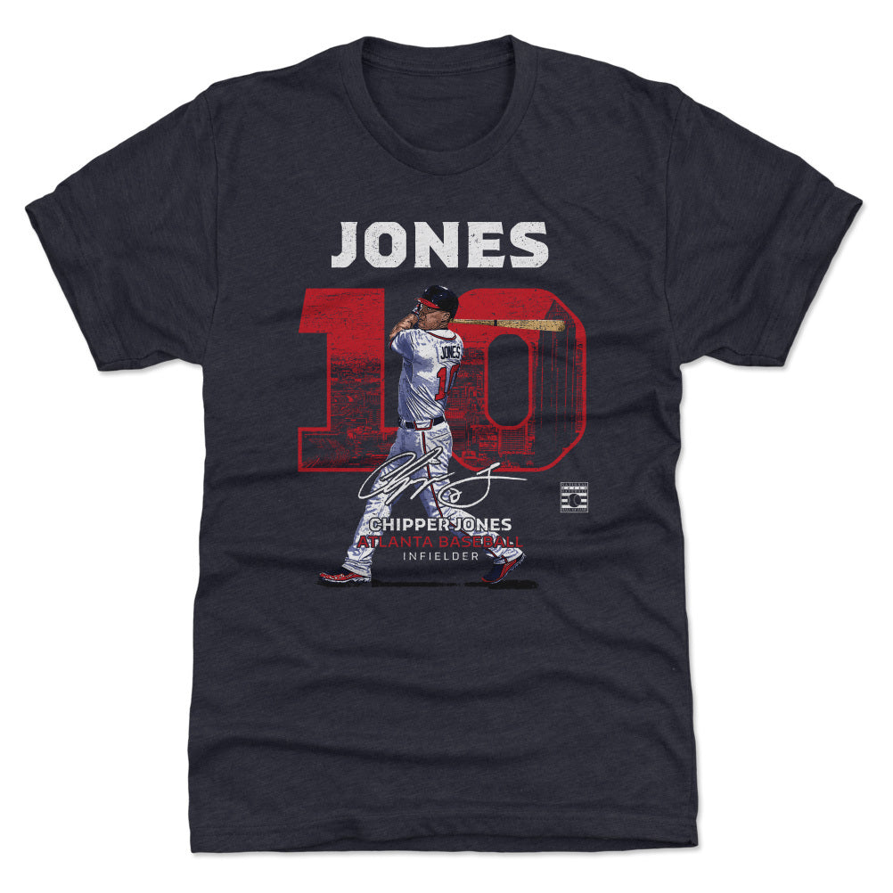 Chipper Jones Men&#39;s Premium T-Shirt | 500 LEVEL