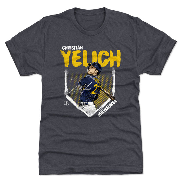 Christian Yelich Men's Premium T-Shirt | 500 LEVEL