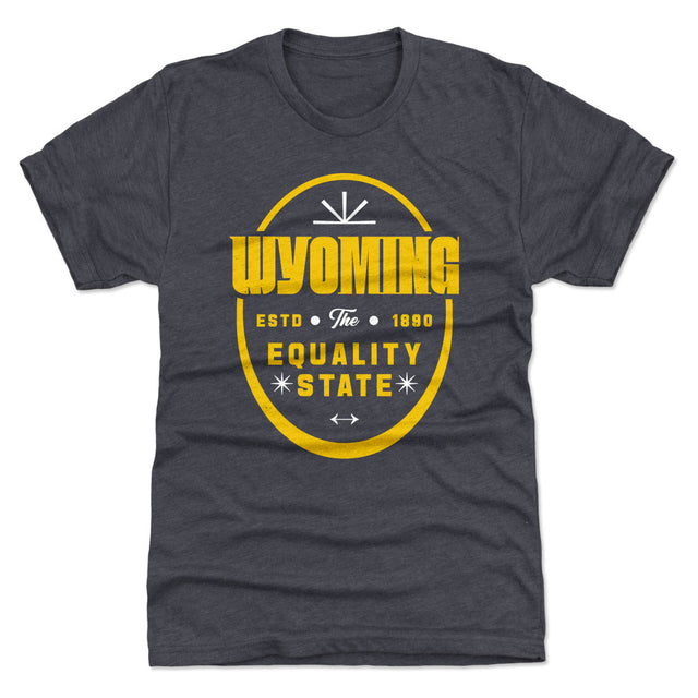 Wyoming Men's Premium T-Shirt | 500 LEVEL