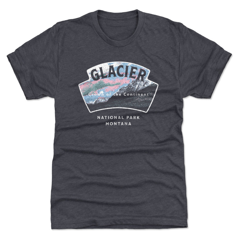 Glacier National Park Men&#39;s Premium T-Shirt | 500 LEVEL