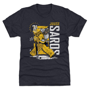 Juuse Saros Men's Premium T-Shirt | 500 LEVEL