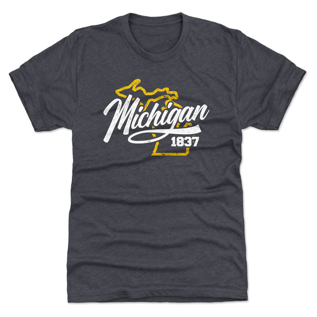 Michigan Men's Premium T-Shirt | 500 LEVEL