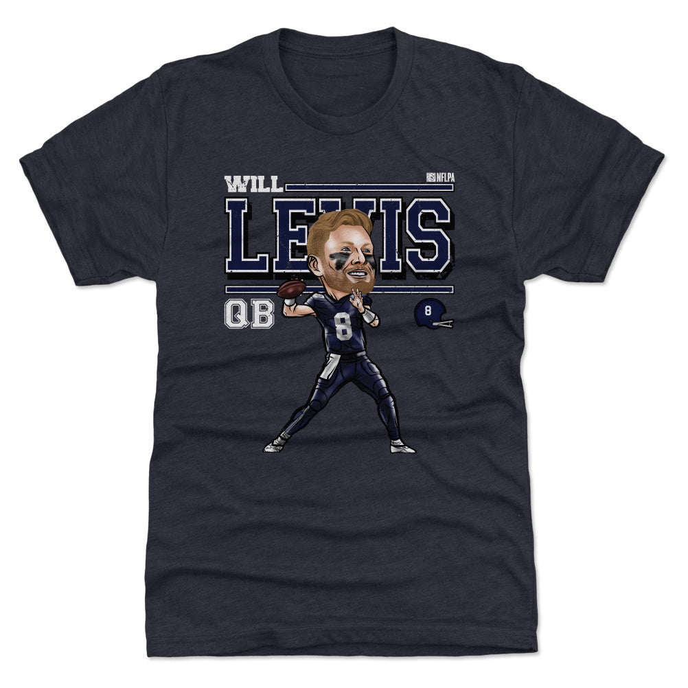 Will Levis Men&#39;s Premium T-Shirt | 500 LEVEL