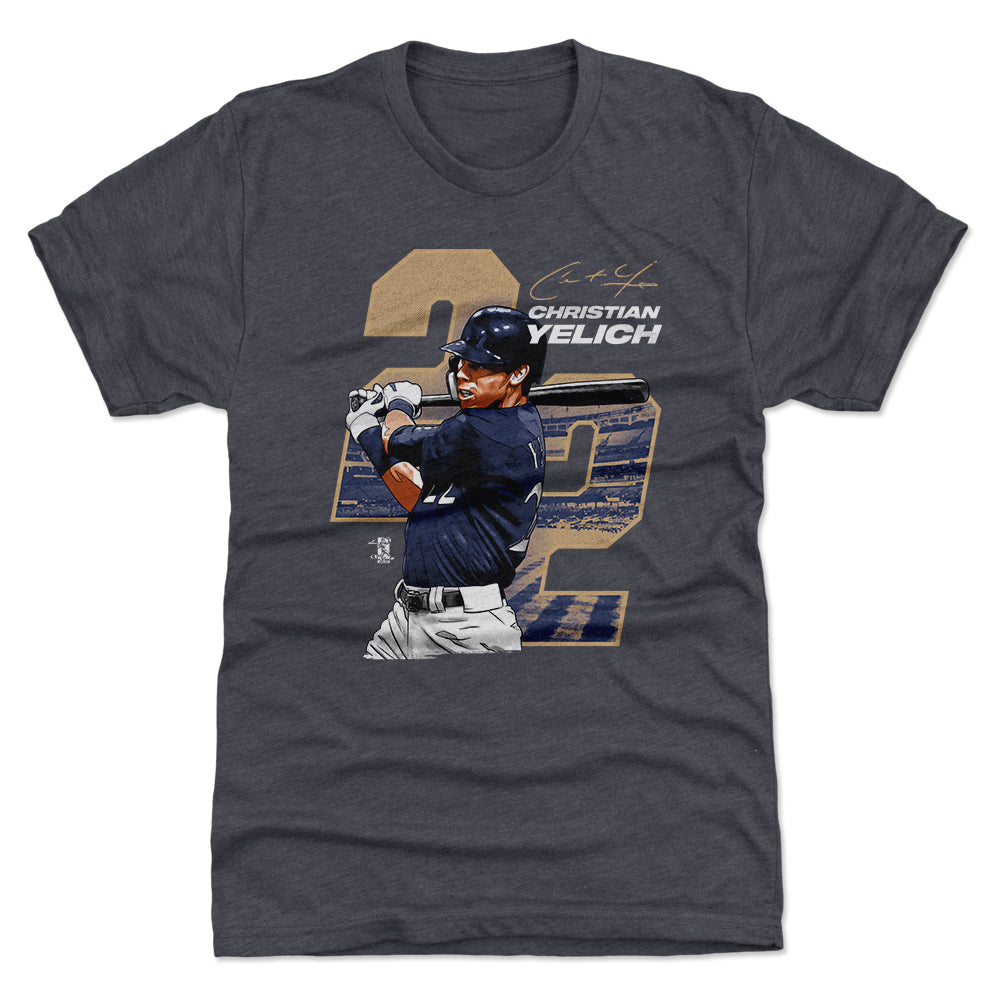 Christian Yelich Men's Premium T-Shirt | 500 LEVEL