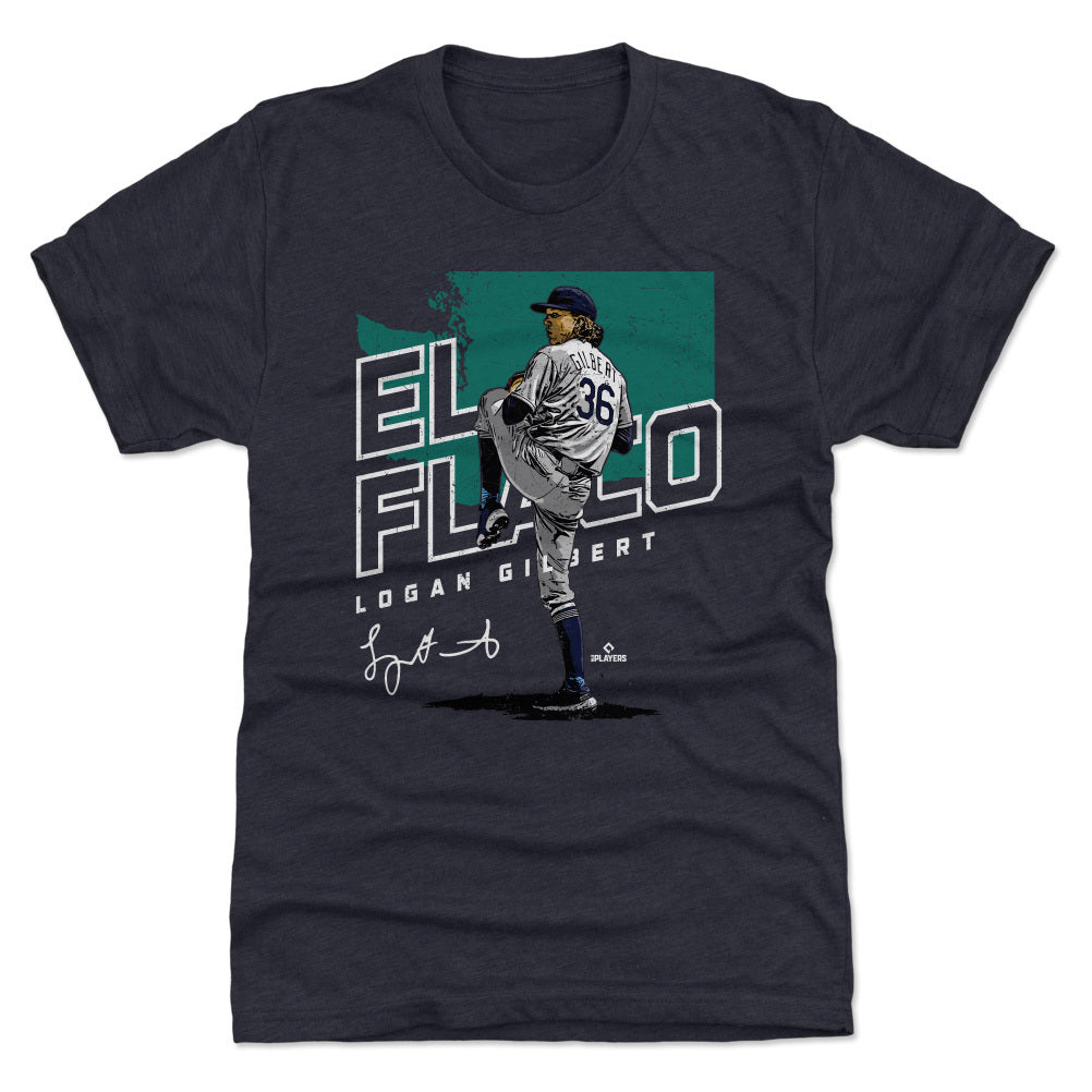 Logan Gilbert Men's Premium T-Shirt | 500 LEVEL