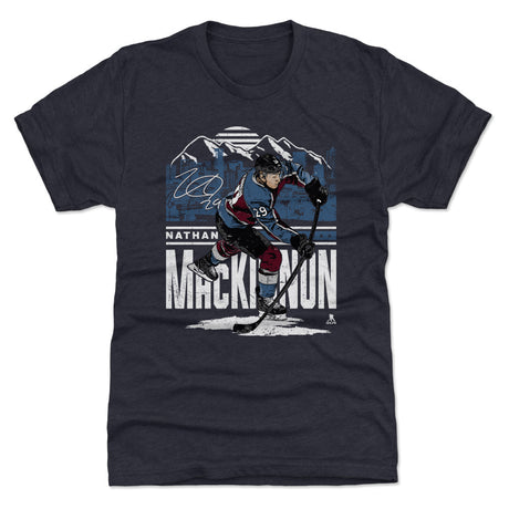 Nathan MacKinnon Men's Premium T-Shirt | 500 LEVEL