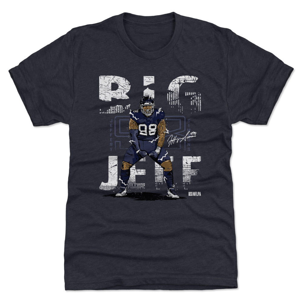 Jeffery Simmons Men's Premium T-Shirt | 500 LEVEL