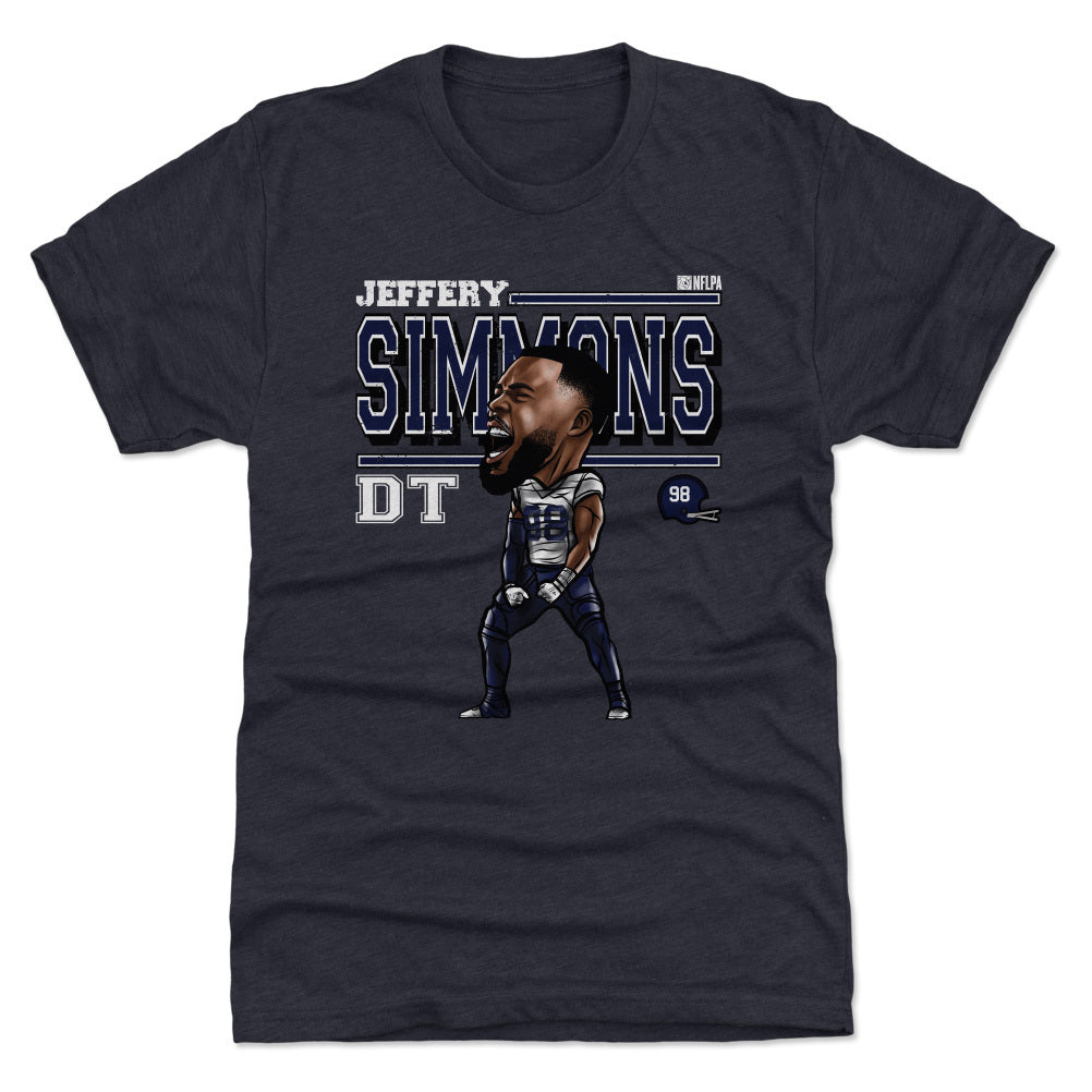 Jeffery Simmons Men&#39;s Premium T-Shirt | 500 LEVEL