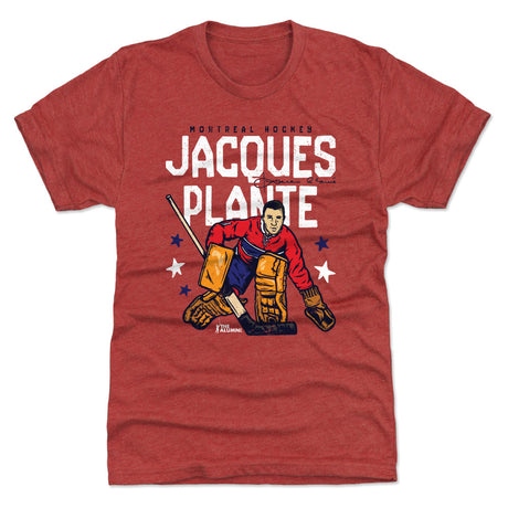 Jacques Plante Men's Premium T-Shirt | 500 LEVEL