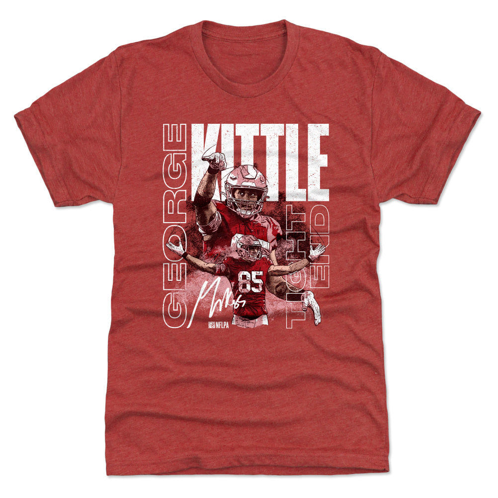 George Kittle Men's Premium T-Shirt | 500 LEVEL