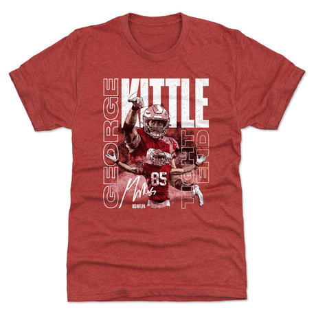 George Kittle Men's Premium T-Shirt | 500 LEVEL
