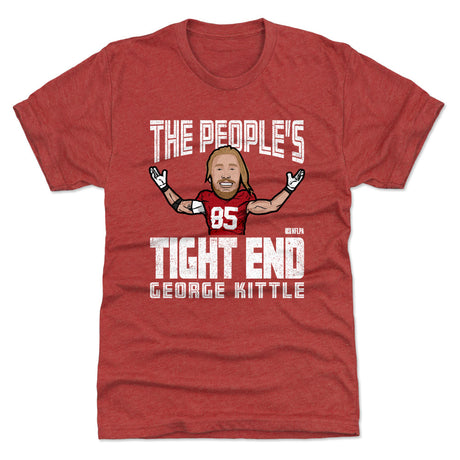 George Kittle Men's Premium T-Shirt | 500 LEVEL