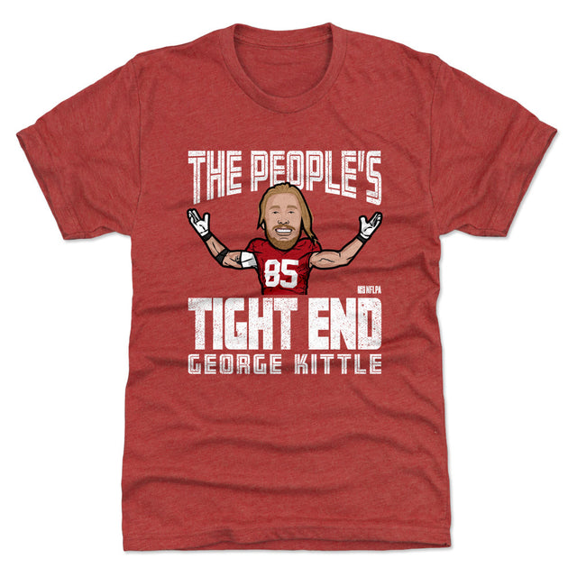 George Kittle Men's Premium T-Shirt | 500 LEVEL