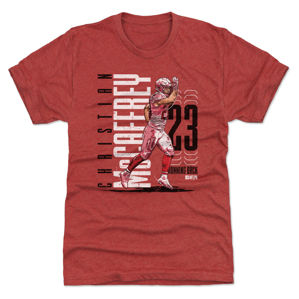 Christian McCaffrey Men's Premium T-Shirt | 500 LEVEL