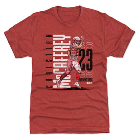 Christian McCaffrey Men's Premium T-Shirt | 500 LEVEL
