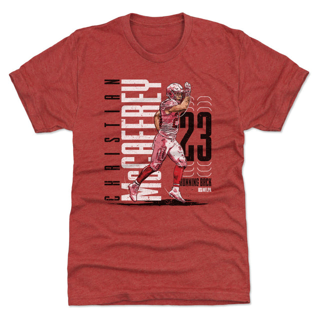 Christian McCaffrey Men's Premium T-Shirt | 500 LEVEL