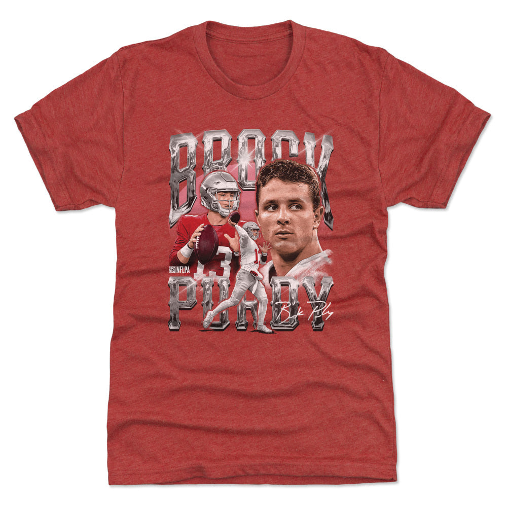 Brock Purdy Men&#39;s Premium T-Shirt | 500 LEVEL