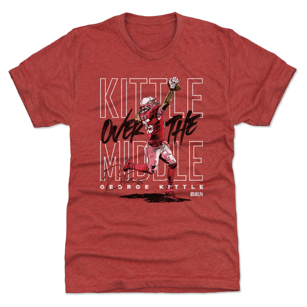 George Kittle Men's Premium T-Shirt | 500 LEVEL