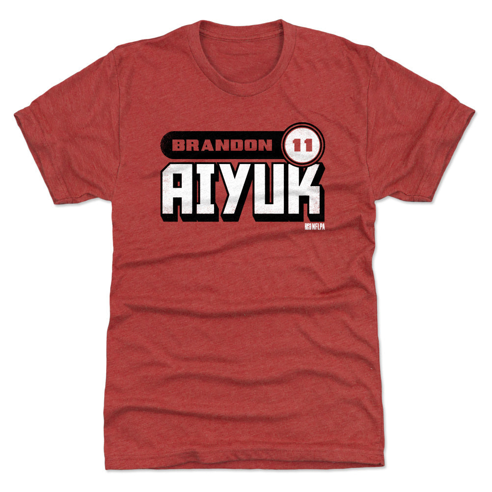 Brandon Aiyuk Men's Premium T-Shirt | 500 LEVEL