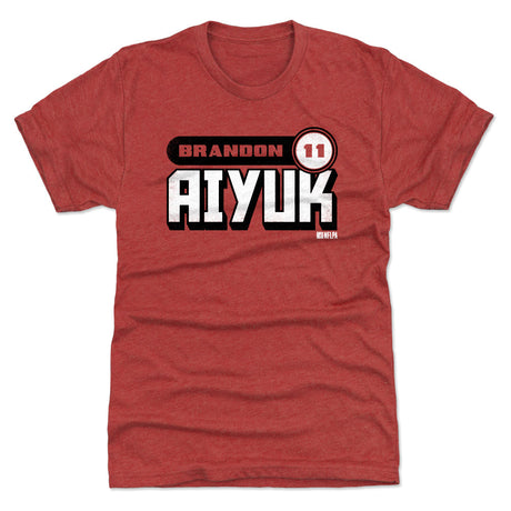 Brandon Aiyuk Men's Premium T-Shirt | 500 LEVEL