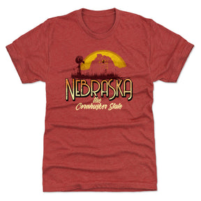 Nebraska Men's Premium T-Shirt | 500 LEVEL