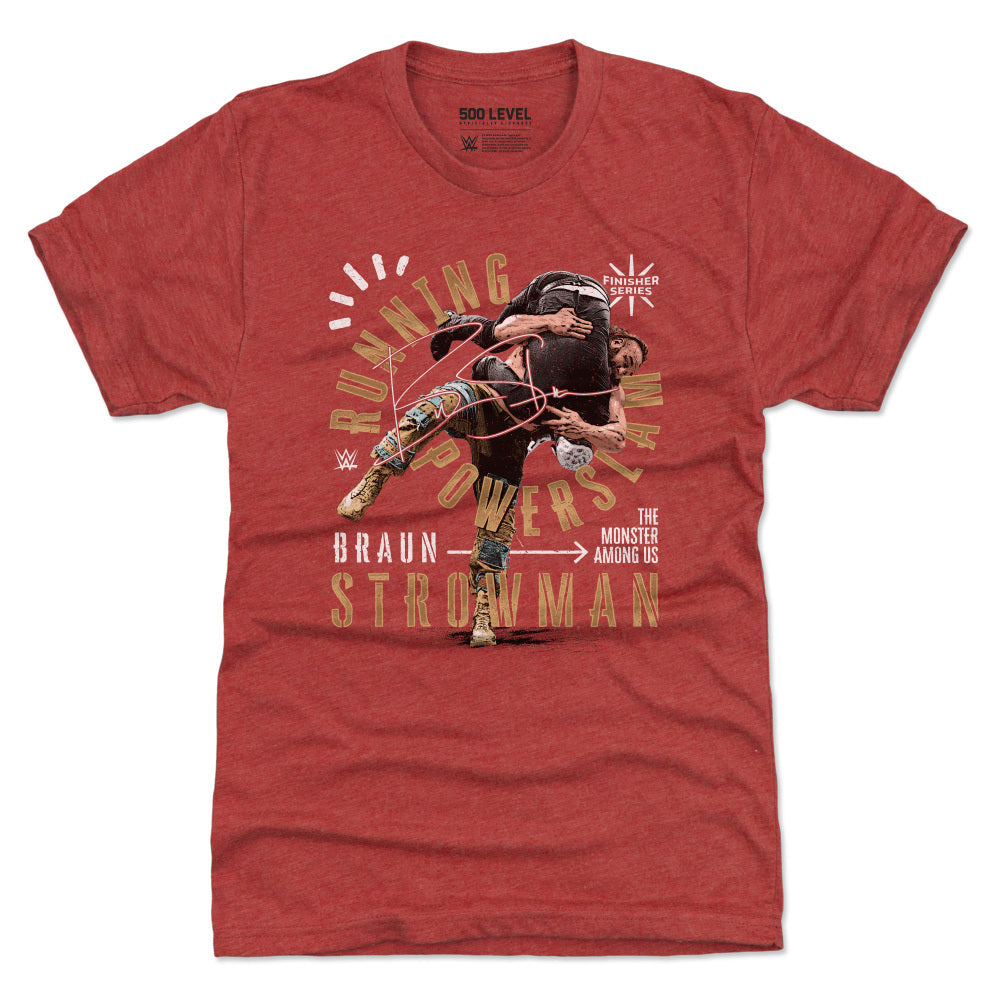 Braun Strowman Men's Premium T-Shirt | 500 LEVEL