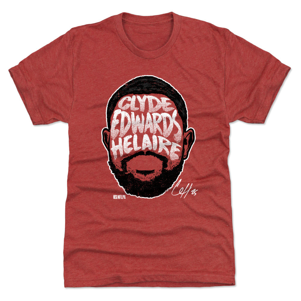 Clyde Edwards-Helaire Men&#39;s Premium T-Shirt | 500 LEVEL