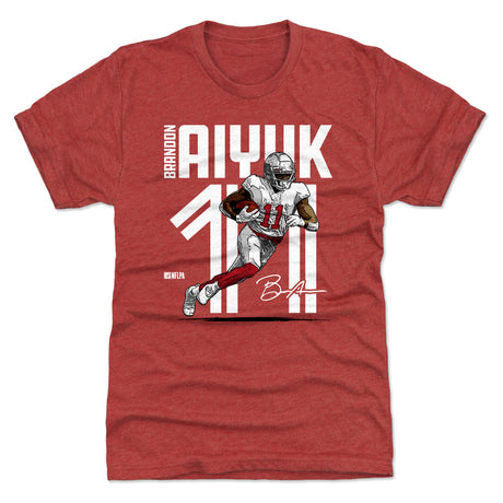 Brandon Aiyuk Men's Premium T-Shirt | 500 LEVEL