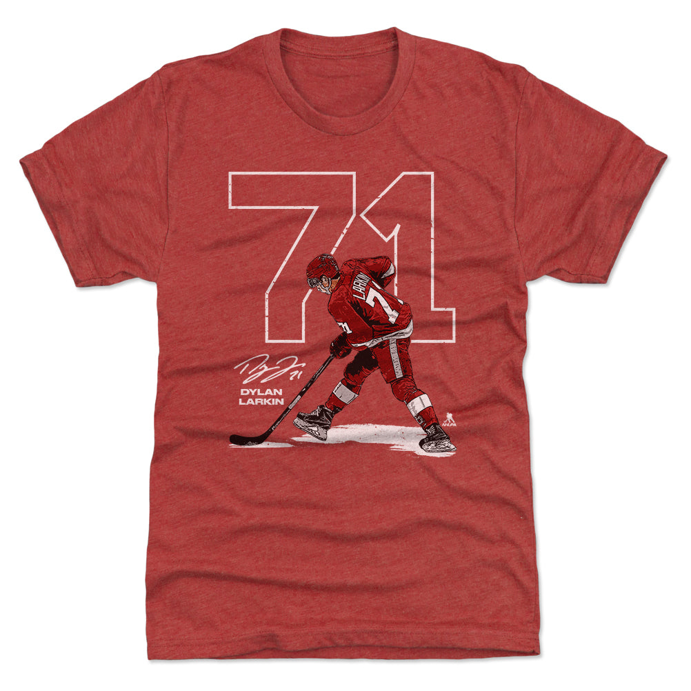 Dylan Larkin Men&#39;s Premium T-Shirt | 500 LEVEL