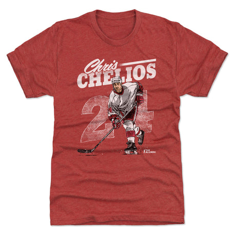 Chris Chelios Men's Premium T-Shirt | 500 LEVEL