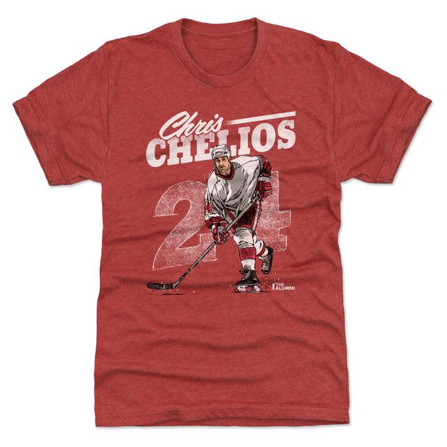 Chris Chelios Men's Premium T-Shirt | 500 LEVEL