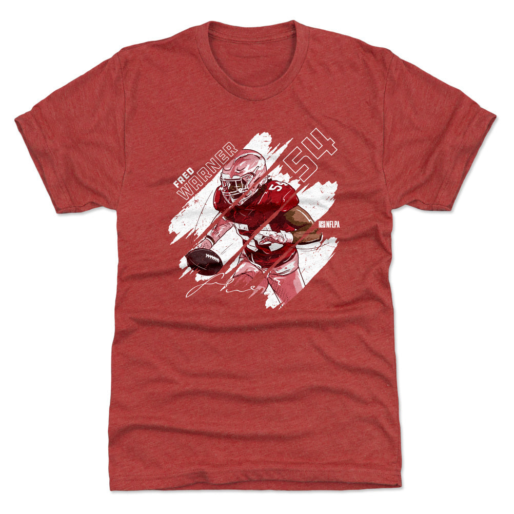 Fred Warner Men's Premium T-Shirt | 500 LEVEL