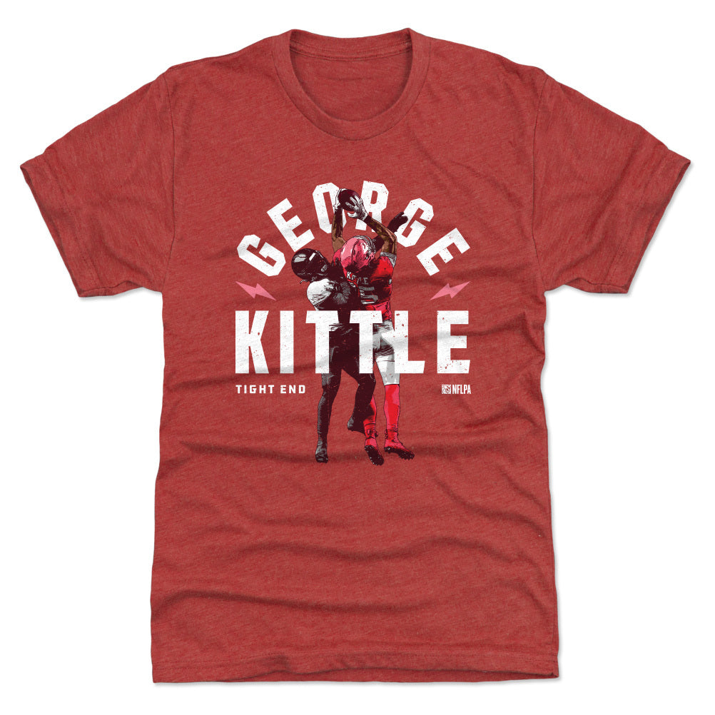 George Kittle Men's Premium T-Shirt | 500 LEVEL