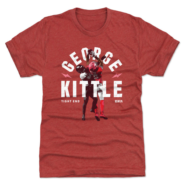 George Kittle Men's Premium T-Shirt | 500 LEVEL