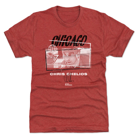 Chris Chelios Men's Premium T-Shirt | 500 LEVEL