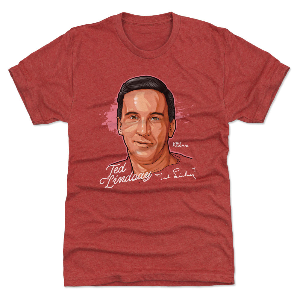 Ted Lindsay Men's Premium T-Shirt | 500 LEVEL