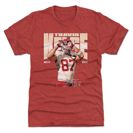 Travis Kelce Men's Premium T-Shirt | 500 LEVEL