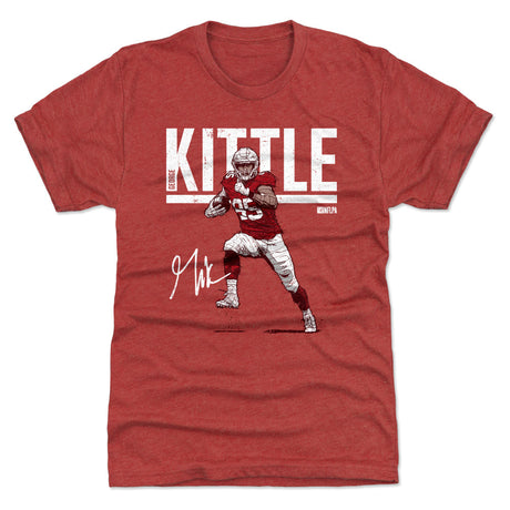 George Kittle Men's Premium T-Shirt | 500 LEVEL