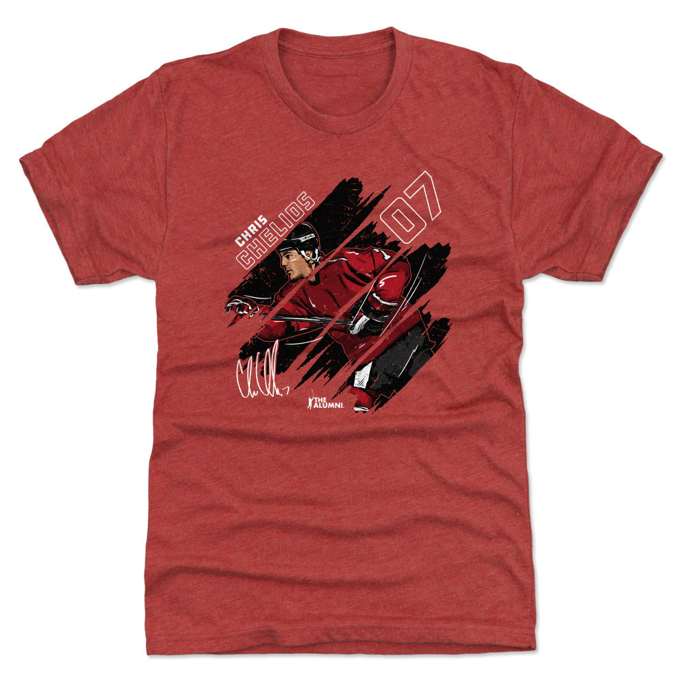 Chris Chelios Men's Premium T-Shirt | 500 LEVEL