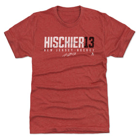 Nico Hischier Men's Premium T-Shirt | 500 LEVEL